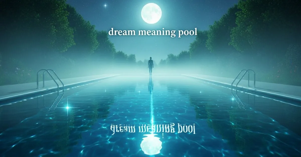dream meaning pool