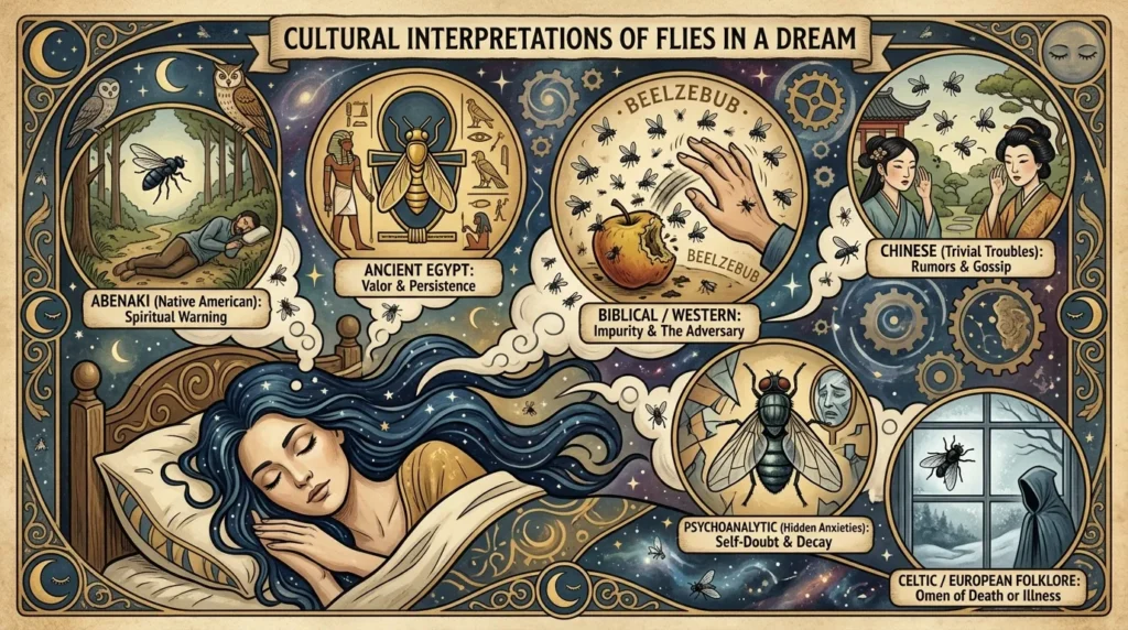 Cultural Interpretations of Flies Dream Meaning