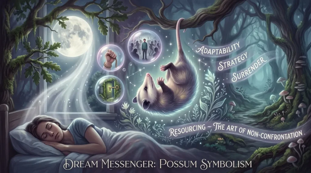 Dream Symbolism of Possum in Dream Meaning (Psychology + Spiritual Insight)