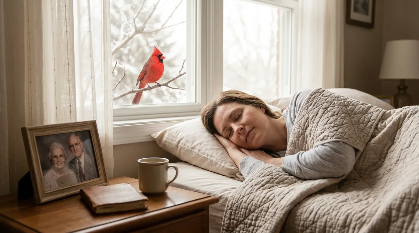Dreaming of red cardinal
