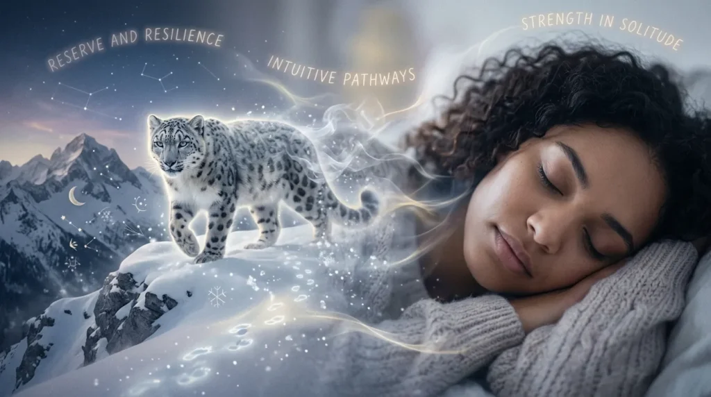 Emotional Messages Behind Snow Leopard Dreams