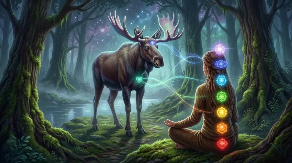 Moose in Dream Meaning and Chakras