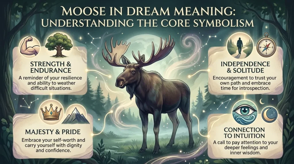 Moose in Dream Meaning: Understanding the Core Symbolism
