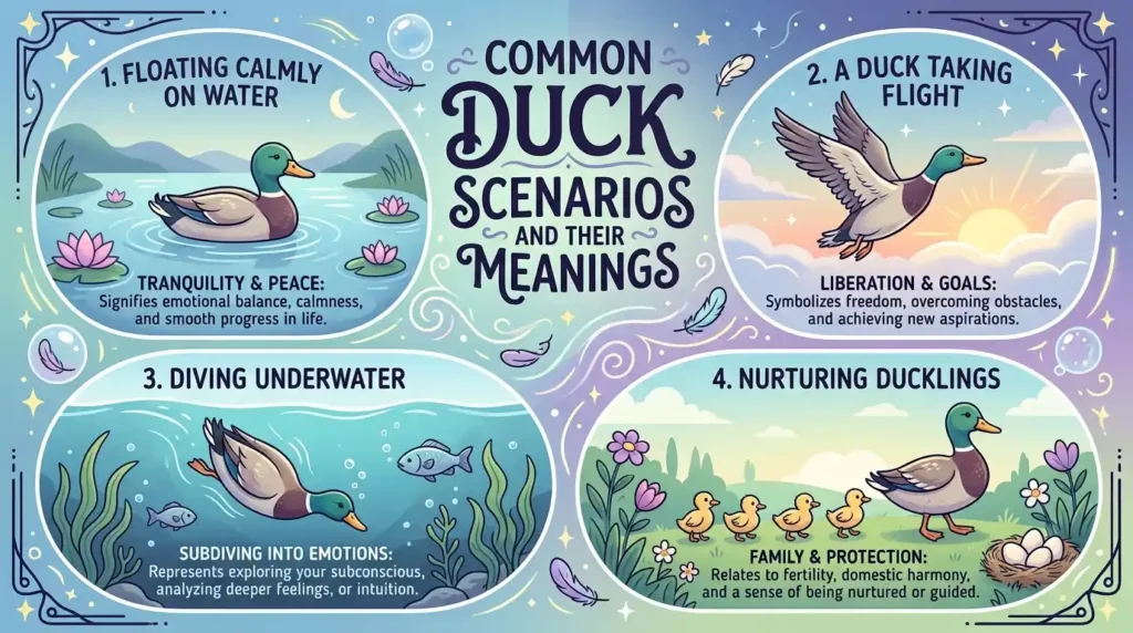 Duck Dream Scenarios and Their Meanings