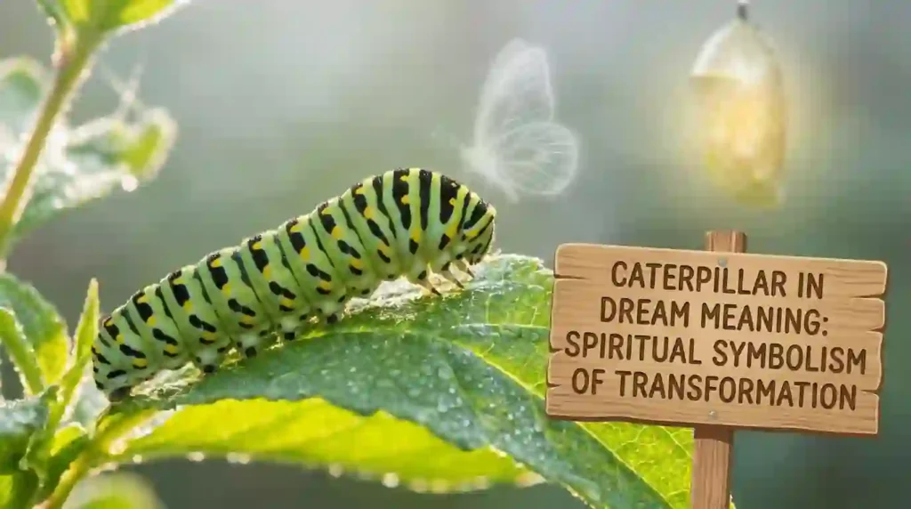 Caterpillar in Dream Meaning: Spiritual Symbolism of Transformation