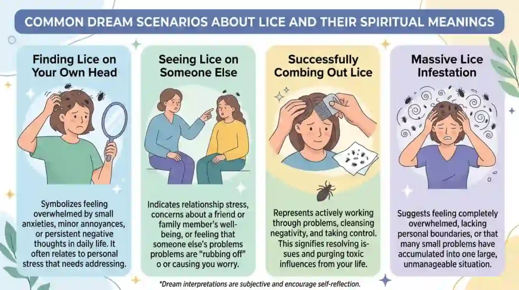 Common Dream Scenarios About Lice and Their Spiritual Meanings