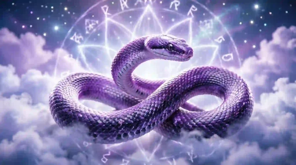 Common Purple Snake Dream Scenarios and Their Meanings