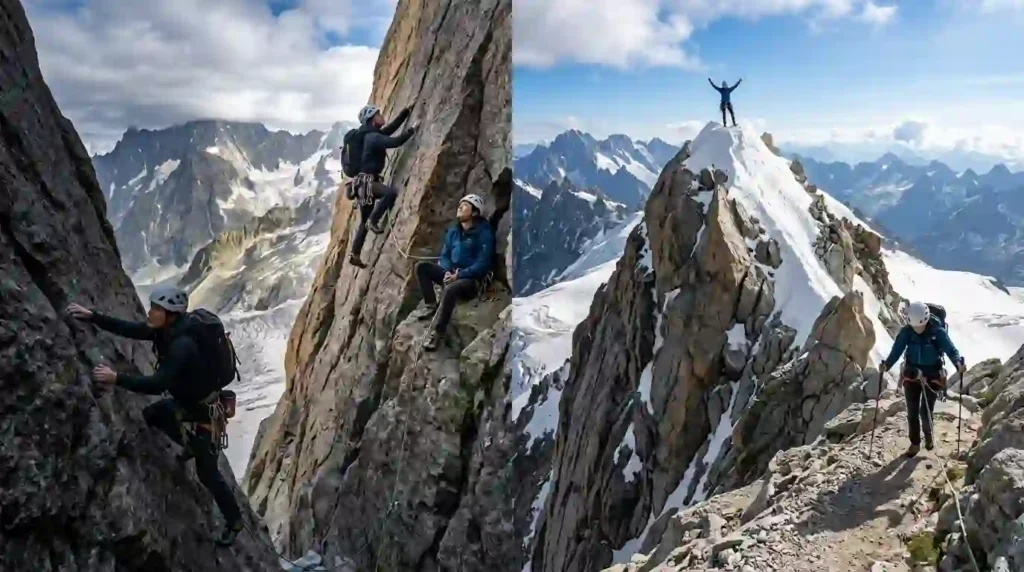 Common Rock Climbing Dream Scenarios and Their Spiritual Meanings