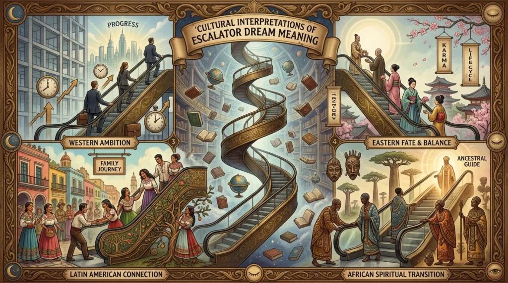Cultural Interpretations of Escalator Dream Meaning