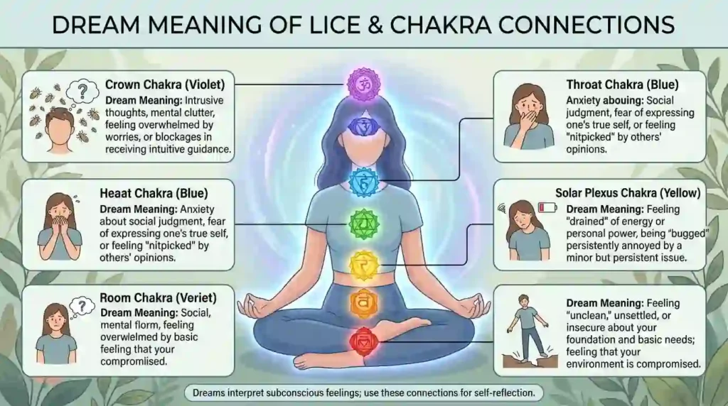 Dream Meaning of Lice and Chakra Connections