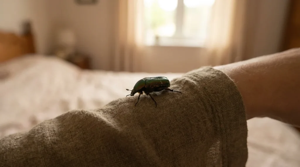 Dreaming About a Beetle Crawling on You