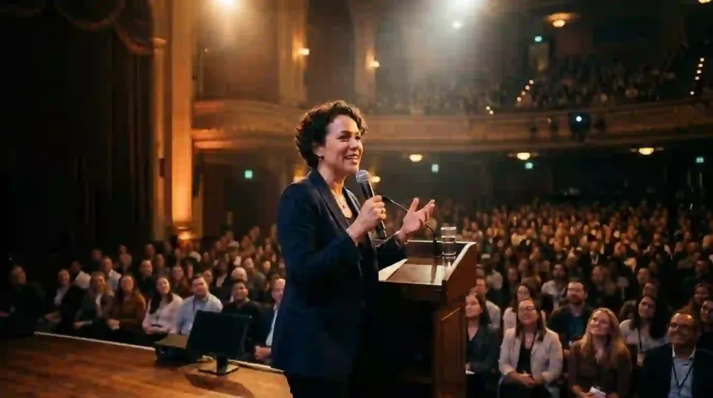 Dreaming About Giving a Speech in an Auditorium