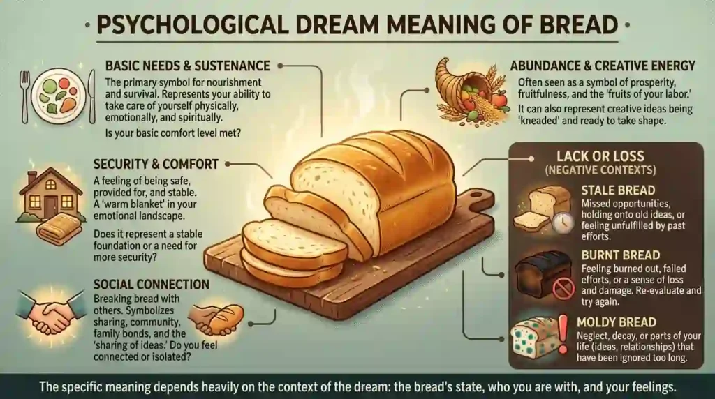 Psychological Dream Meaning of Bread