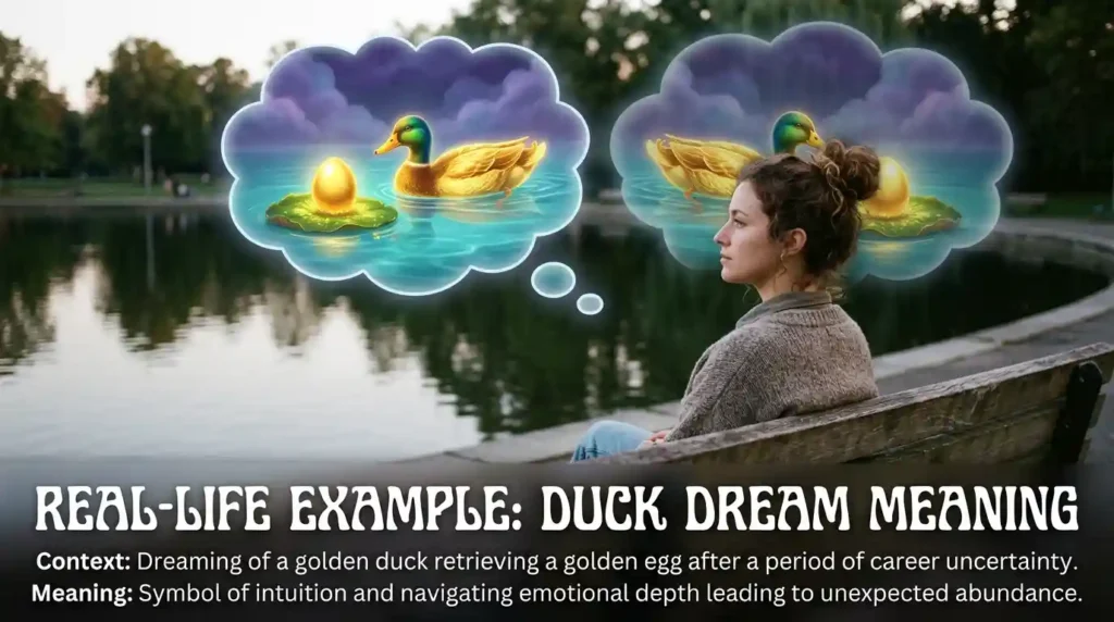 Real-Life Examples of Duck Dream Meaning