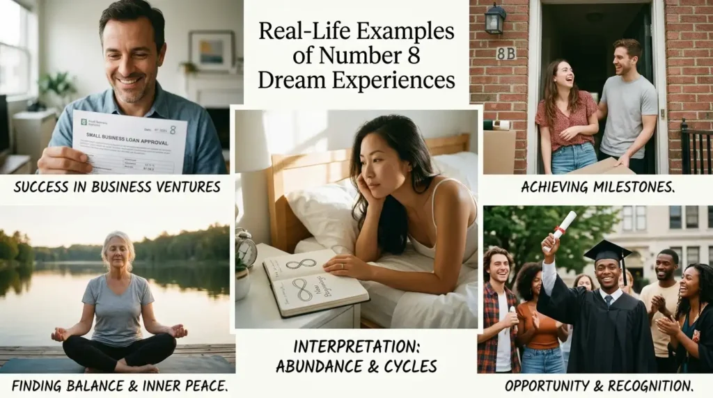 Real-Life Examples of Number 8 Dream Experiences