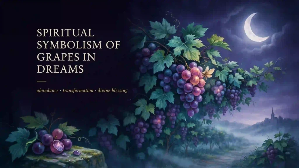 Spiritual Symbolism of Grapes in Dreams