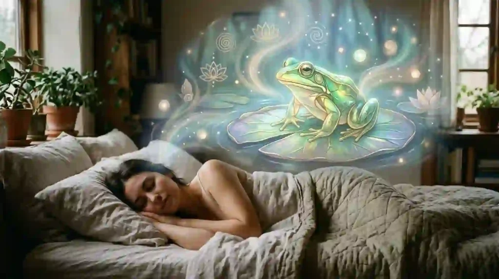 When Frog Dreams Carry a Strong Spiritual Message
