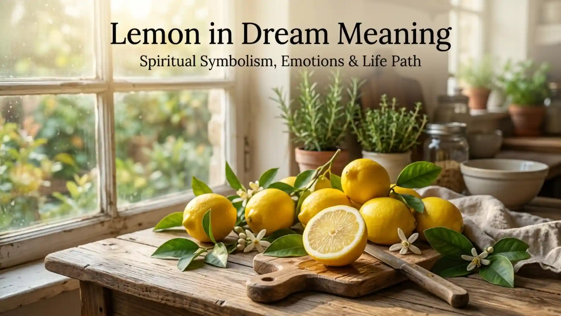 Lemon in Dream Meaning