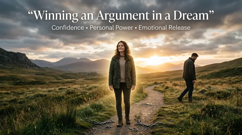 Arguing and Winning the Argument in a Dream