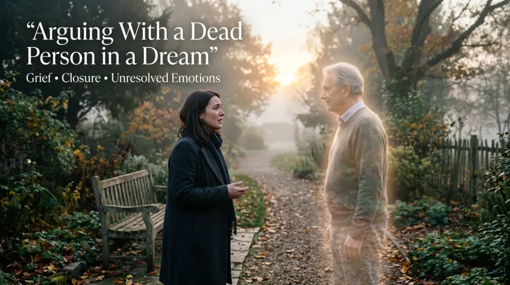 Arguing With a Dead Person in a Dream
