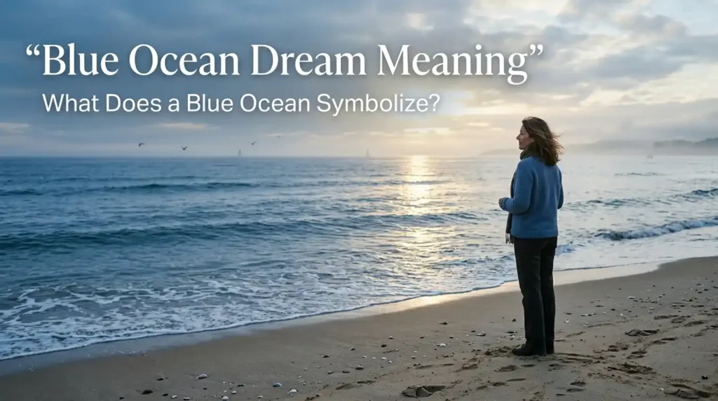 Blue Ocean Dream Meaning: What Does a Blue Ocean Symbolize?