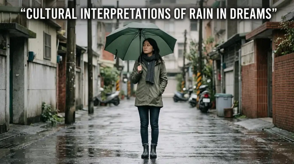 Cultural Interpretations of Rain in Dreams