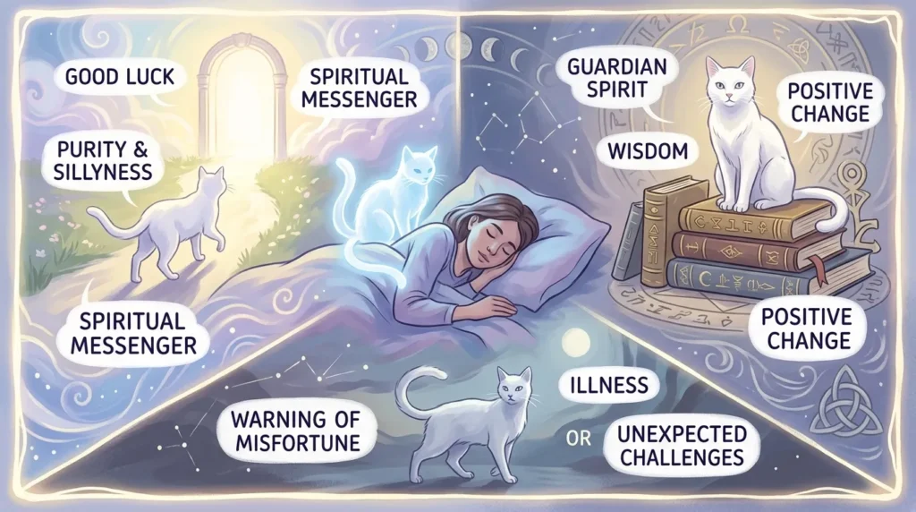 Cultural Interpretations of White Cats in Dreams