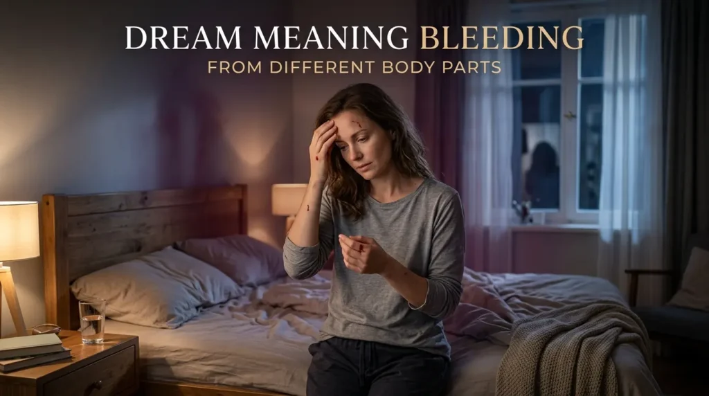 Dream Meaning Bleeding From Different Body Parts