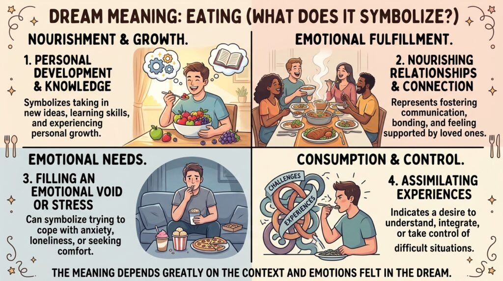 Dream Meaning Eating: What Does Eating Symbolize in Dreams?