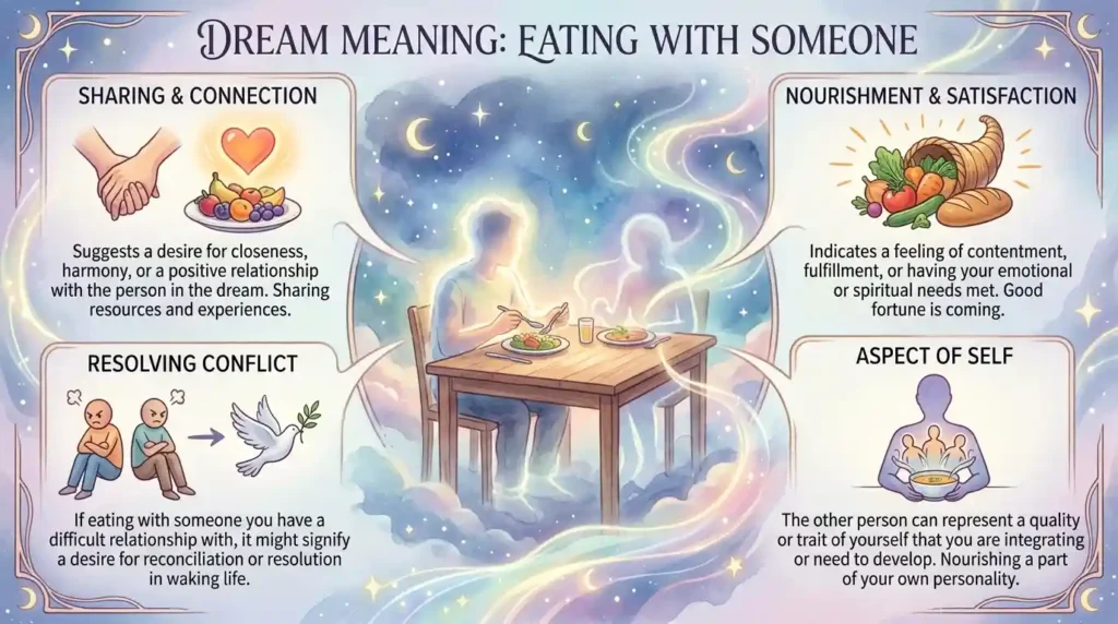 Dream Meaning Eating With Someone