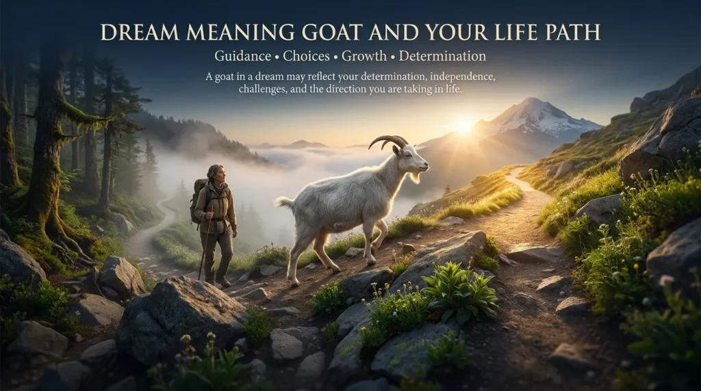 Dream Meaning Goat and Your Life Path