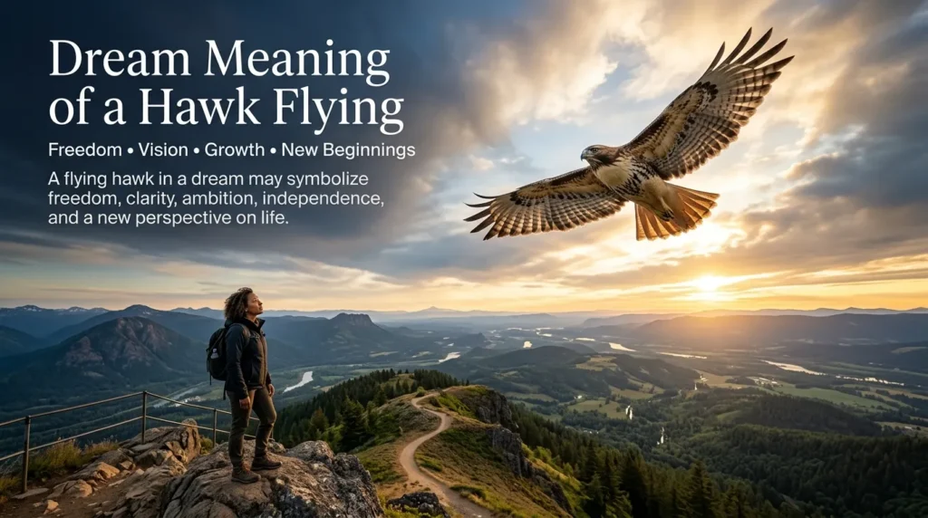 Dream Meaning of a Hawk Flying