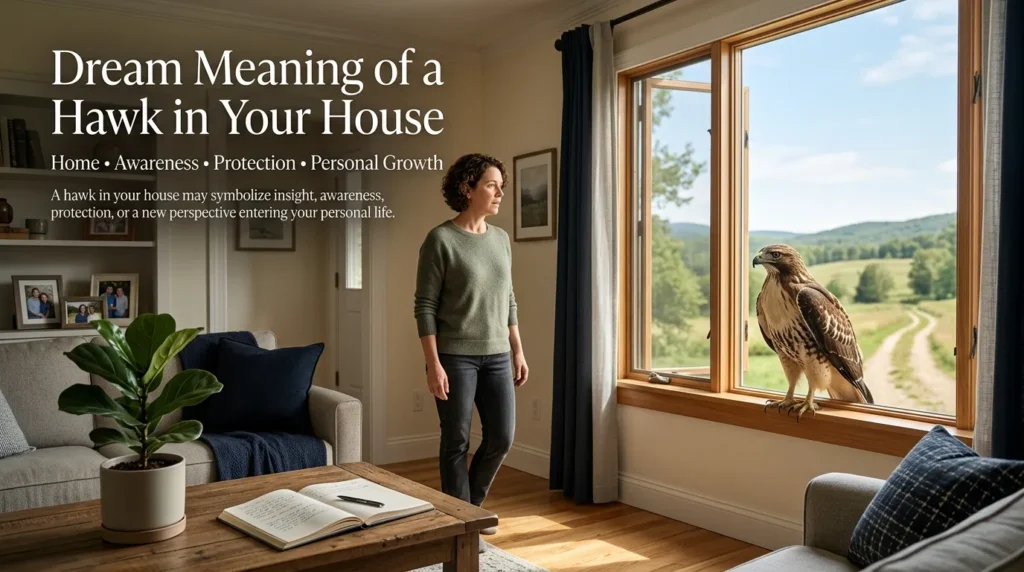 Dream Meaning of a Hawk in Your House
