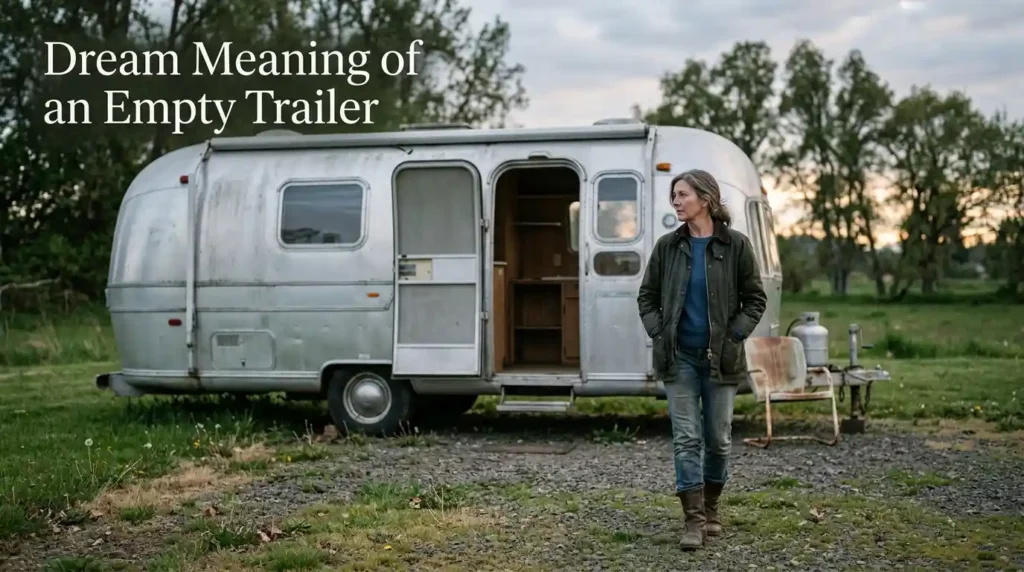 Dream Meaning of an Empty Trailer