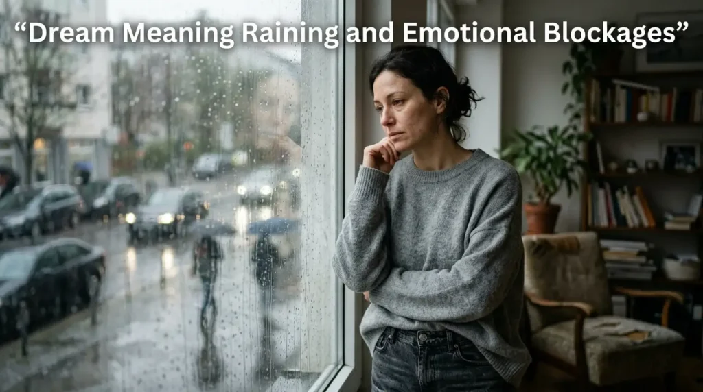 Dream Meaning Raining and Emotional Blockages