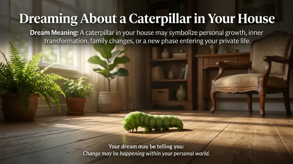 Dreaming About a Caterpillar in Your House