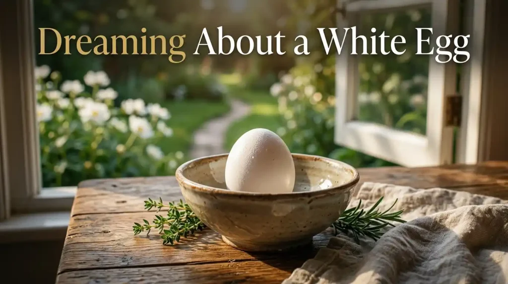 Dreaming About a White Egg