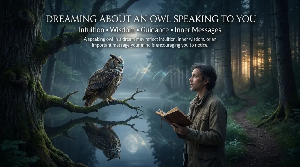 Dreaming About an Owl Speaking to You