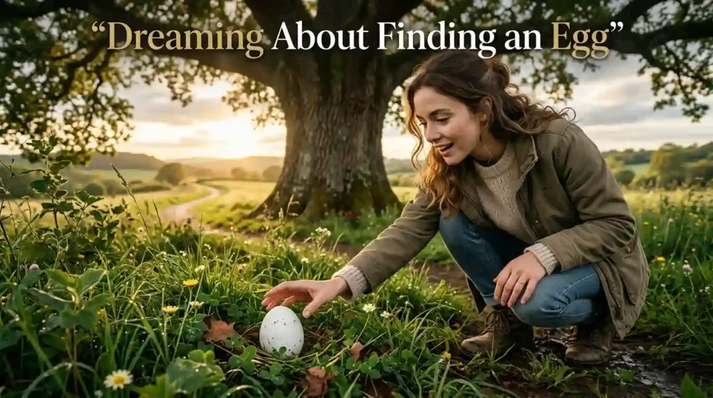 Dreaming About Finding an Egg