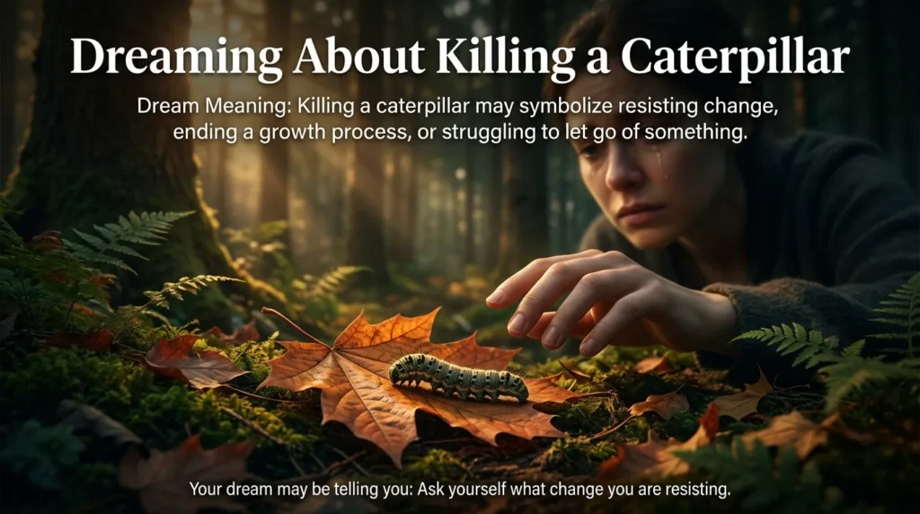 Dreaming About Killing a Caterpillar