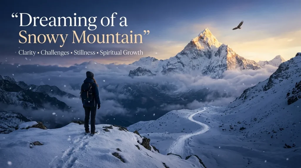 Dreaming of a Snowy Mountain