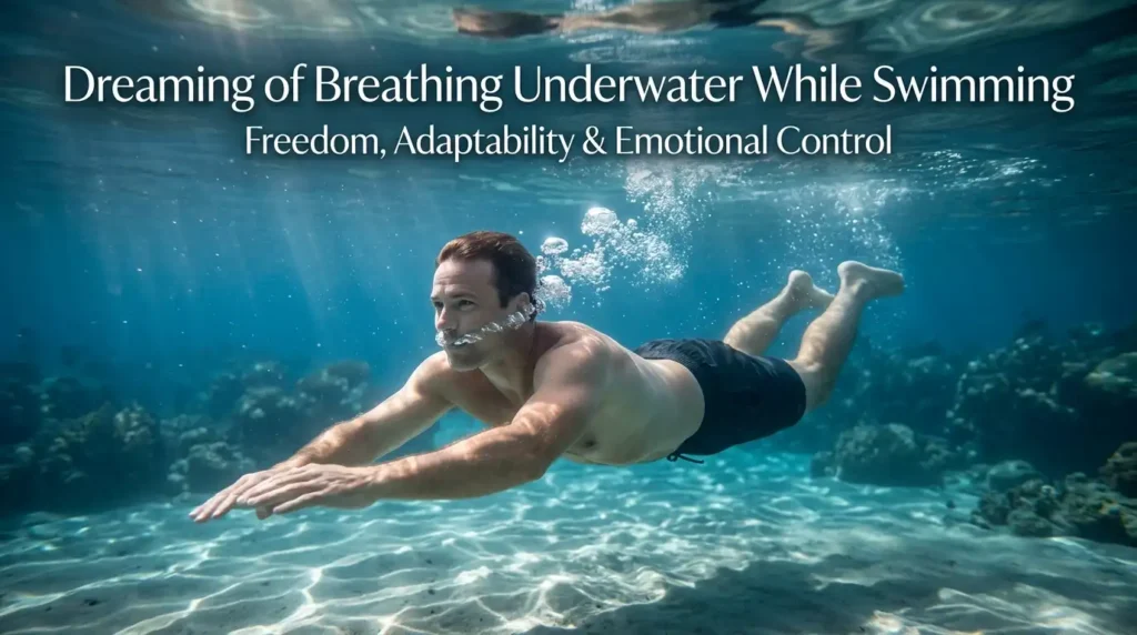 Dreaming of Breathing Underwater While Swimming