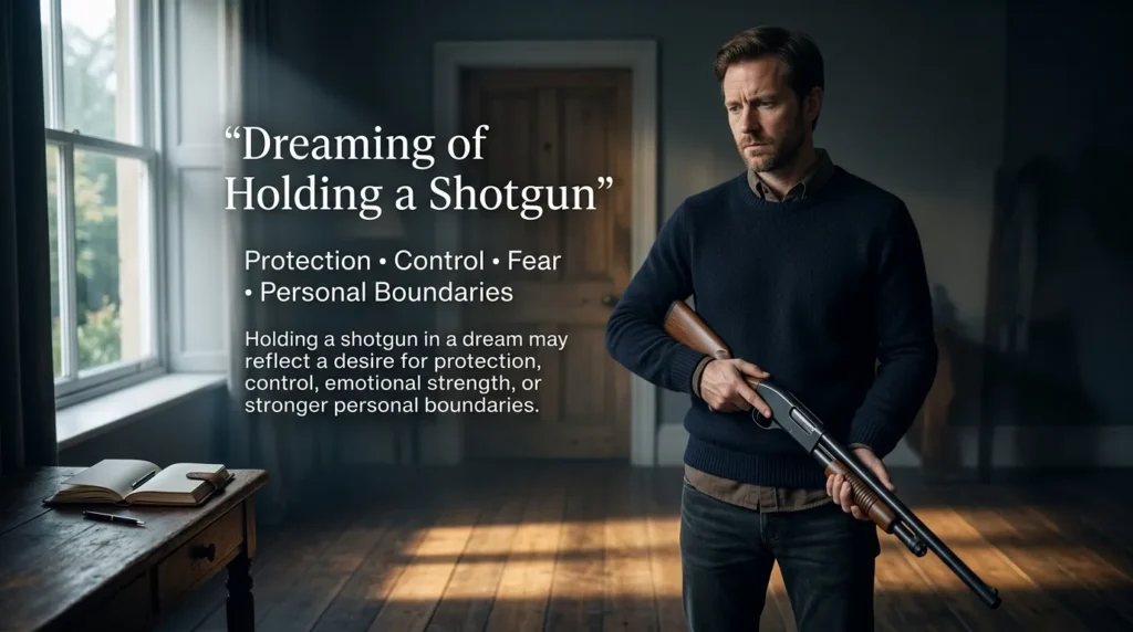 Dreaming of Holding a Shotgun
