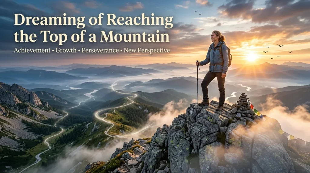 Dreaming of Reaching the Top of a Mountain