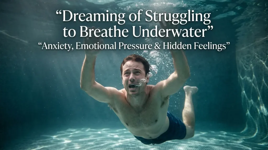 Dreaming of Struggling to Breathe Underwater