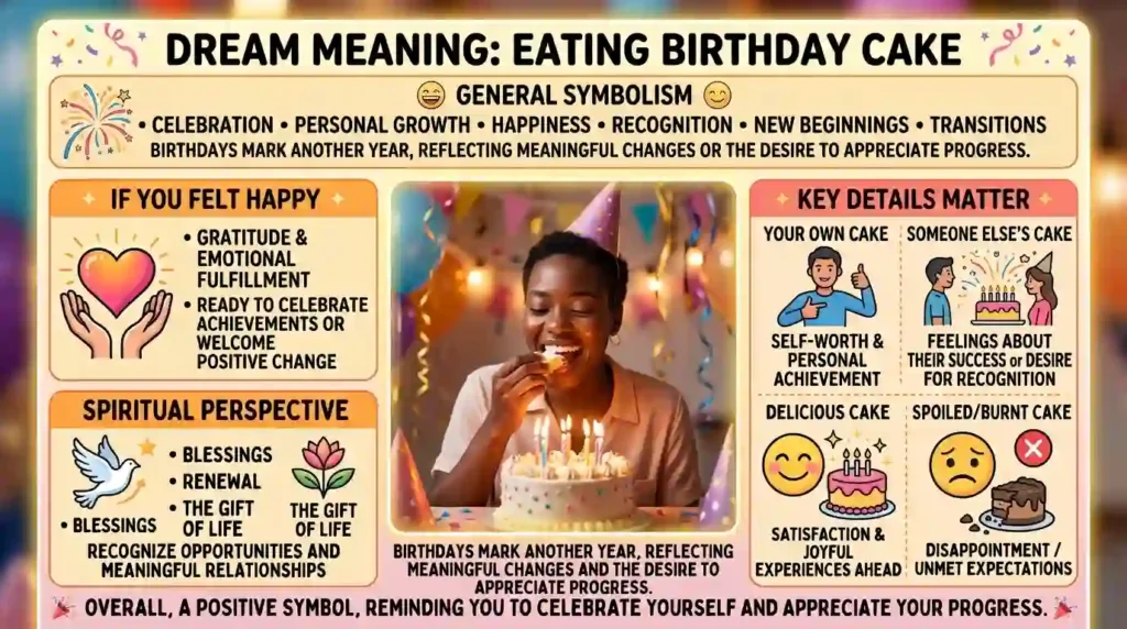 Eating Birthday Cake Dream Meaning