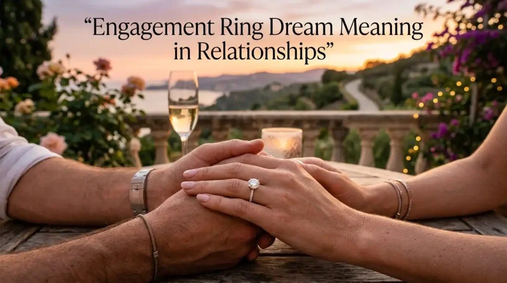 Engagement Ring Dream Meaning in Relationships