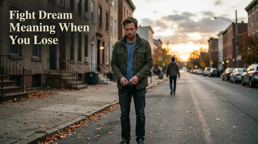 Fight Dream Meaning When You Lose