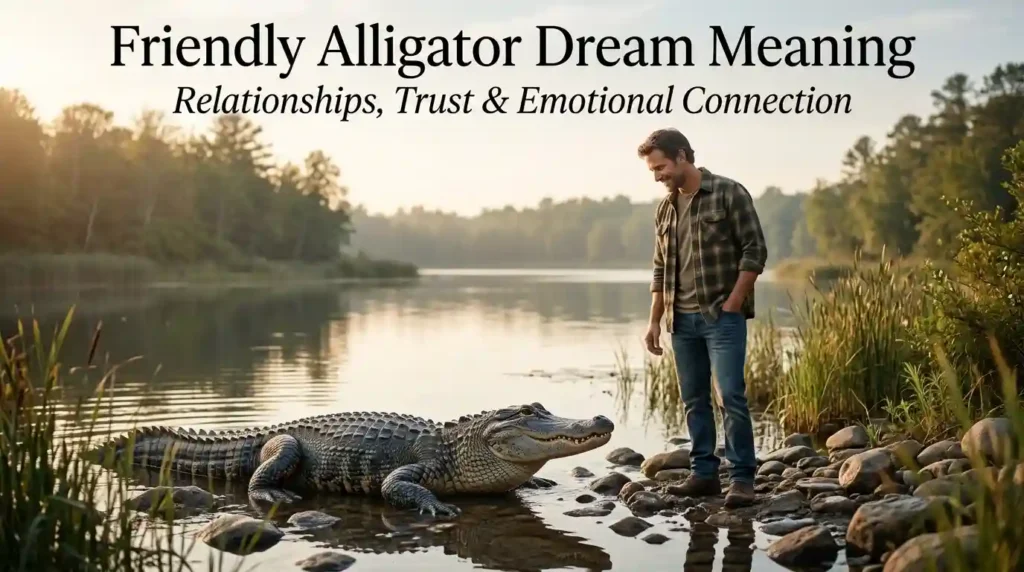 Friendly Alligator Dream Meaning in Relationships