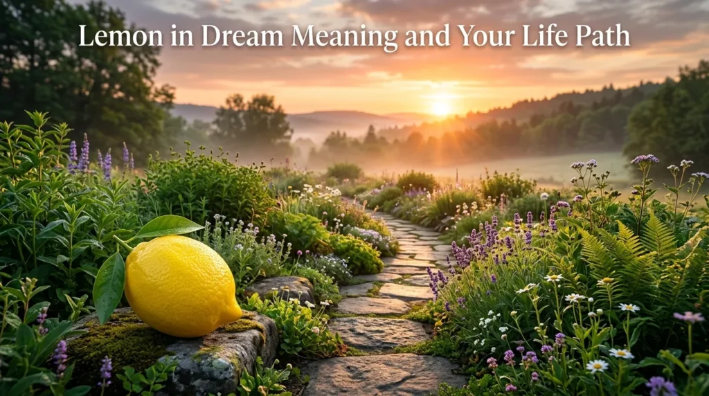 Lemon in Dream Meaning and Your Life Path
